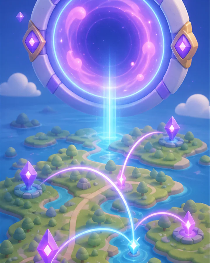 Original fantasy realm portal concept for Transfer Watch